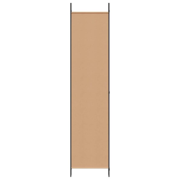 vidaXL 6-panelový paraván Béžová 300 x 220 cm Látka – Obrázok 5