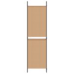 vidaXL 6-panelový paraván Béžová 300 x 180 cm Látka – Obrázok 5