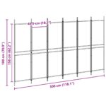vidaXL 6-panelový paraván Béžová 300 x 180 cm Látka – Obrázok 8