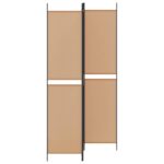 vidaXL 3-panelový paravan Béžová 150 x 220 cm Látka – Obrázok 3