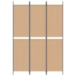 vidaXL 3-panelový paravan Béžová 150 x 220 cm Látka – Obrázok 4