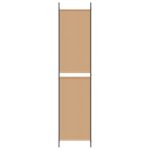 vidaXL 3-panelový paravan Béžová 150 x 220 cm Látka – Obrázok 5