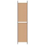 vidaXL 6-panelový paraván Béžová 300 x 220 cm Látka – Obrázok 5