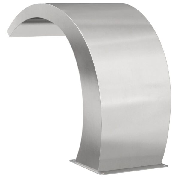 vidaXL Fontána pri bazéne Strieborná 61 x 30 x 71 cm – Obrázok 7