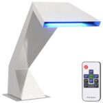 vidaXL Vodopád do bazéna s RGB LED diódami Nehrdzavejúca oceľ – Obrázok 2