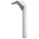 vidaXL Bazénový vodopád Nehrdzavejúca oceľ 50 x 30 x 90 cm Strieborná – Obrázok 6