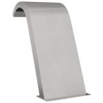 vidaXL Fontána pri bazéne Strieborná 47 x 31 x 60 cm – Obrázok 6