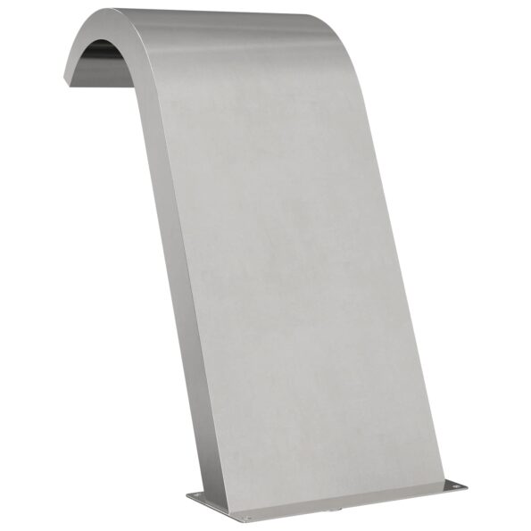 vidaXL Fontána pri bazéne Strieborná 47 x 31 x 60 cm – Obrázok 6