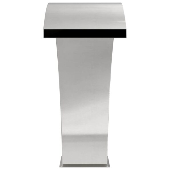 vidaXL Fontána pri bazéne Strieborná 60 x 30 x 70 cm – Obrázok 6