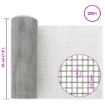 vidaXL Sieťová obrazovka 20 x 2000 cm 20 Mesh Nerezová oceľ 201 – Obrázok 7
