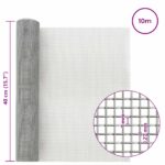 vidaXL Sieťová obrazovka 40 x 1000 cm 20 Mesh Nerezová oceľ 201 – Obrázok 7