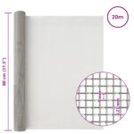 vidaXL Sieťová obrazovka 80 x 2000 cm 20 Mesh Nerezová oceľ 201 – Obrázok 7