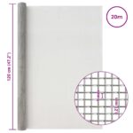 vidaXL Sieťová obrazovka 120 x 2000 cm 20 Mesh Nerezová oceľ 201 – Obrázok 7