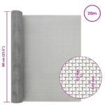 vidaXL Sieťová obrazovka 60 x 2000 cm 30 Mesh Nerezová oceľ 201 – Obrázok 7