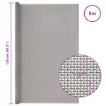 vidaXL Sieťová obrazovka 120 x 500 cm 120 Mesh Nerezová oceľ 201 – Obrázok 7