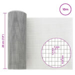 vidaXL Sieťová obrazovka 20 x 1000 cm 18 Mesh Nerezová oceľ 201 – Obrázok 7