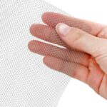 vidaXL Sieťová obrazovka 40 x 500 cm 18 Mesh Nerezová oceľ 201 – Obrázok 4