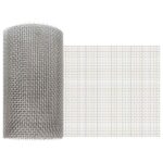 vidaXL Sieťová obrazovka 20 x 200 cm 6 Mesh Nerezová oceľ 201