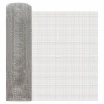 vidaXL Sieťová obrazovka 40 x 1000 cm 6 Mesh Nerezová oceľ 201