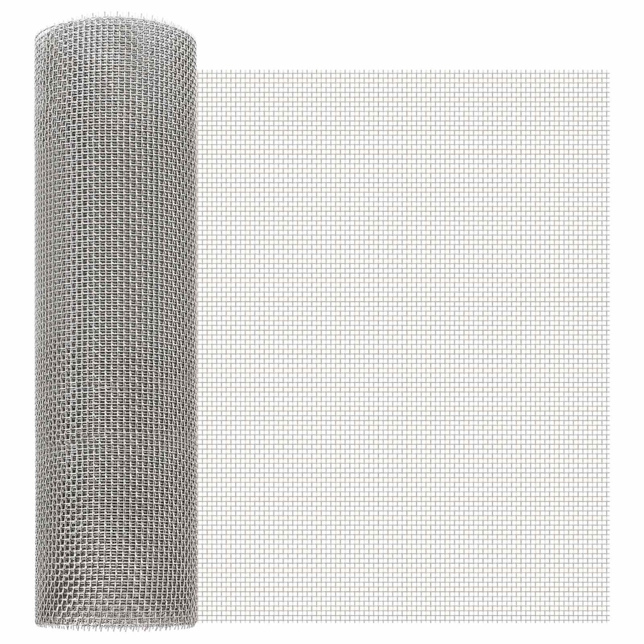 42039649_1.jpg vidaXL Sieťová obrazovka 40 x 1000 cm 6 Mesh Nerezová oceľ 201 – Obrázok 1