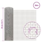 vidaXL Sieťová obrazovka 40 x 1000 cm 6 Mesh Nerezová oceľ 201 – Obrázok 6