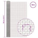 vidaXL Sieťová obrazovka 100 x 1000 cm 6 Mesh Nerezová oceľ 201 – Obrázok 6
