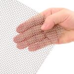 vidaXL Sieťová obrazovka 120 x 200 cm 8 Mesh Nerezová oceľ 201 – Obrázok 4