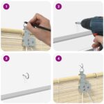 vidaXL Roleta Prírodná 90 x 220 cm Bambus – Obrázok 11