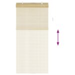 vidaXL Roleta Prírodná 90 x 220 cm Bambus – Obrázok 6