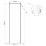 vidaXL Roleta Prírodná 90 x 220 cm Bambus – Obrázok 8