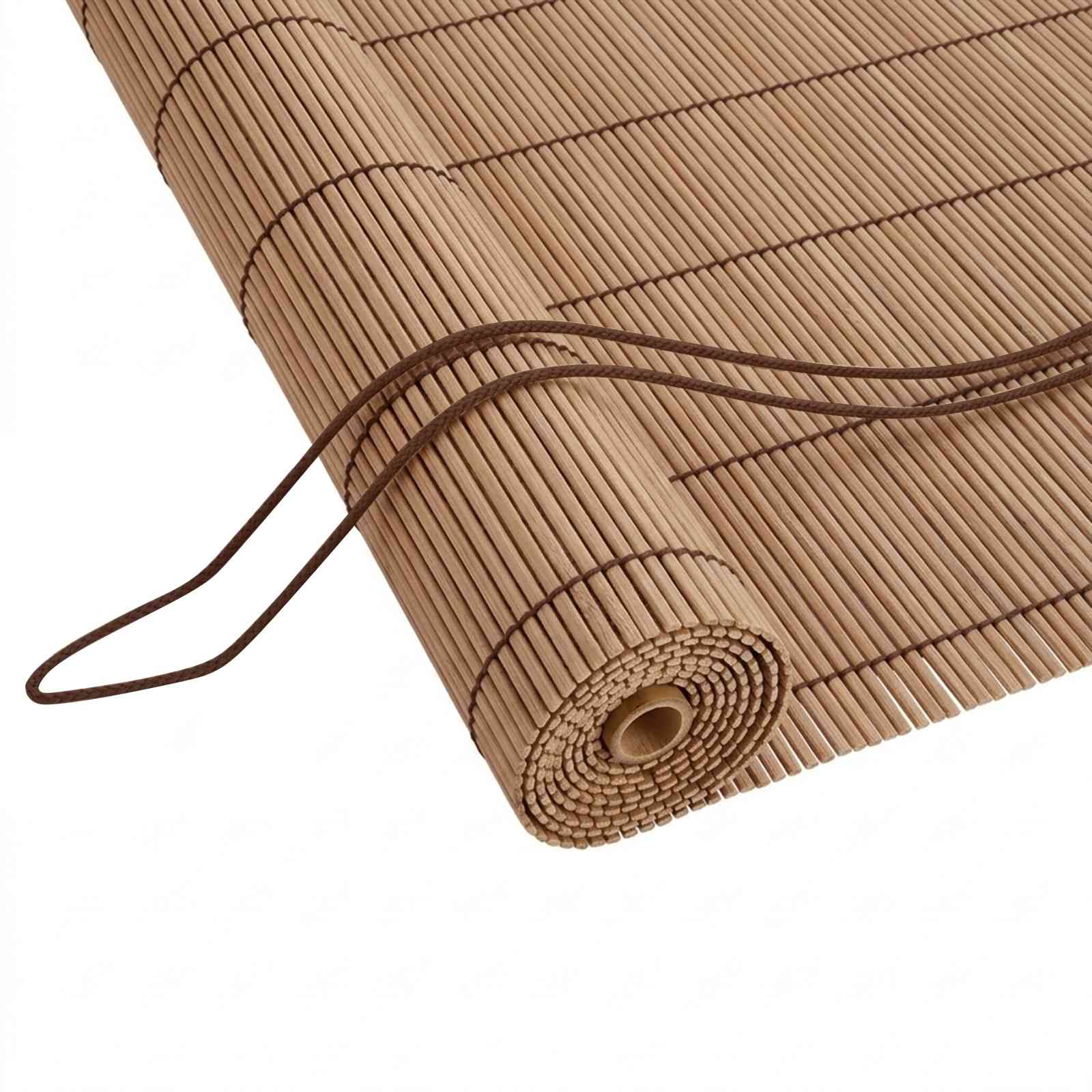 42039698_1-4.jpg vidaXL Roleta Hnedá 50 x 160 cm Bambus – Obrázok 1
