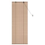 vidaXL Roleta Hnedá 50 x 160 cm Bambus – Obrázok 2