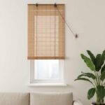 vidaXL Roleta Hnedá 60 x 160 cm Bambus