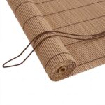 vidaXL Roleta Hnedá 70 x 220 cm Bambus