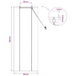 vidaXL Roleta Hnedá 50 x 160 cm Bambus – Obrázok 8