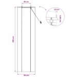 vidaXL Roleta Hnedá 50 x 220 cm Bambus – Obrázok 8