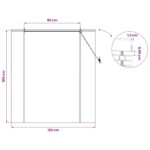 vidaXL Roleta Hnedá 130 x 160 cm Bambus – Obrázok 8