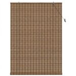vidaXL Roleta Hnedá 160 x 220 cm Bambus – Obrázok 3
