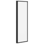 vidaXL Skladací sprchový panel Čierna a úplná mráz 132 x 2 x 140 cm – Obrázok 6