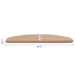 vidaXL Samolepiace schodové rohože 15 pcs Béžová 80 x 28 x 3,5 cm – Obrázok 9