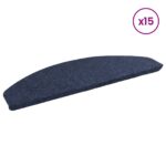 vidaXL Samolepiace schodové rohože 15 pcs Modrá 80 x 28 x 3,5 cm – Obrázok 3