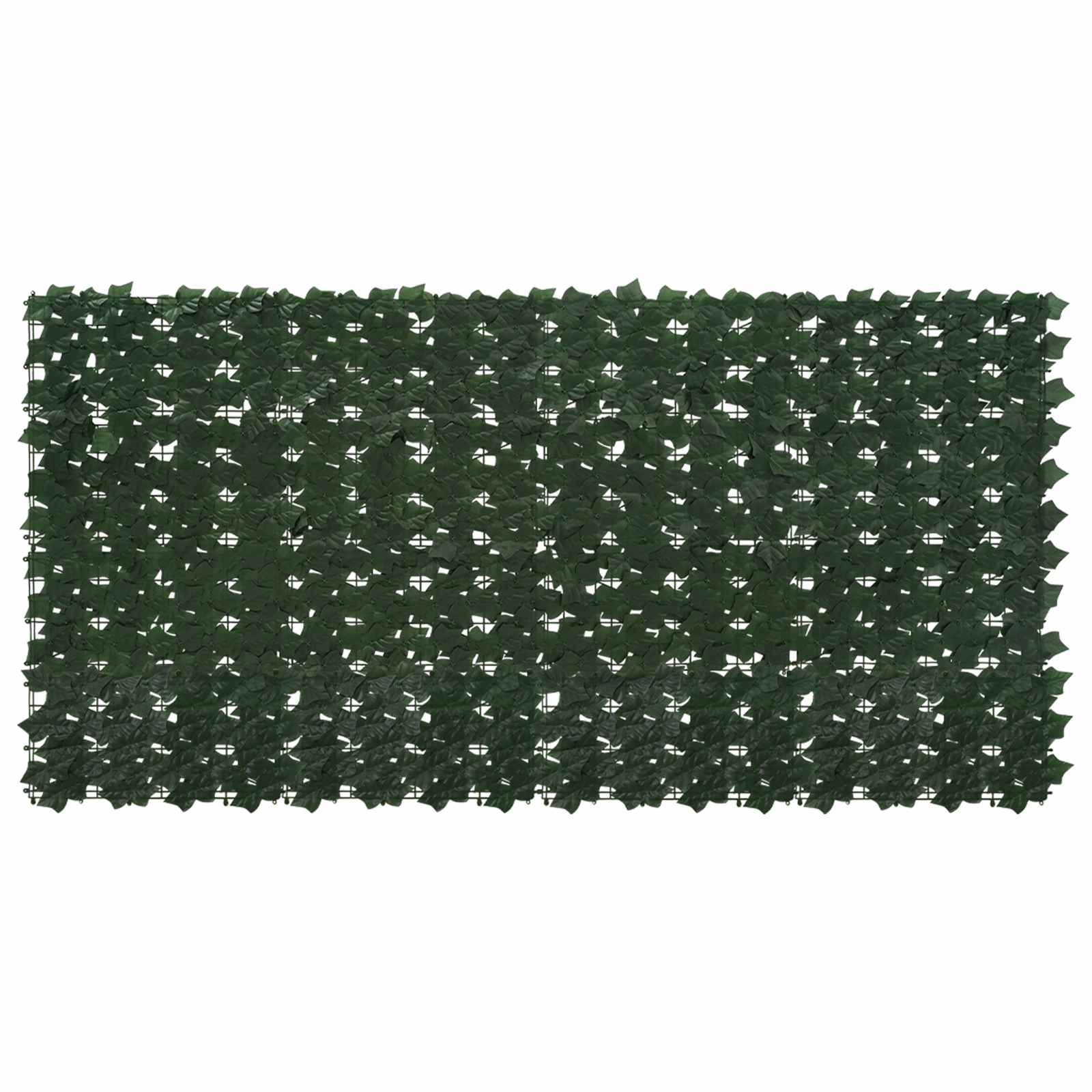 42040627_1.jpg vidaXL Balkónový plôtik s listami Tmavozelená 200 x 100 cm – Obrázok 1