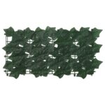 vidaXL Balkónový plôtik s listami Tmavozelená 200 x 150 cm – Obrázok 3