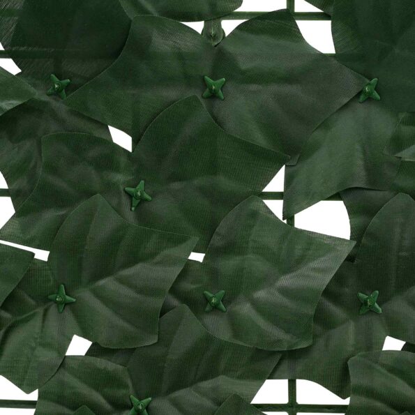 vidaXL Balkónový plôtik s listami Tmavozelená 200 x 150 cm – Obrázok 4