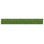 vidaXL Balkónový plôtik s listami Zelená a žltá 600 x 75 cm