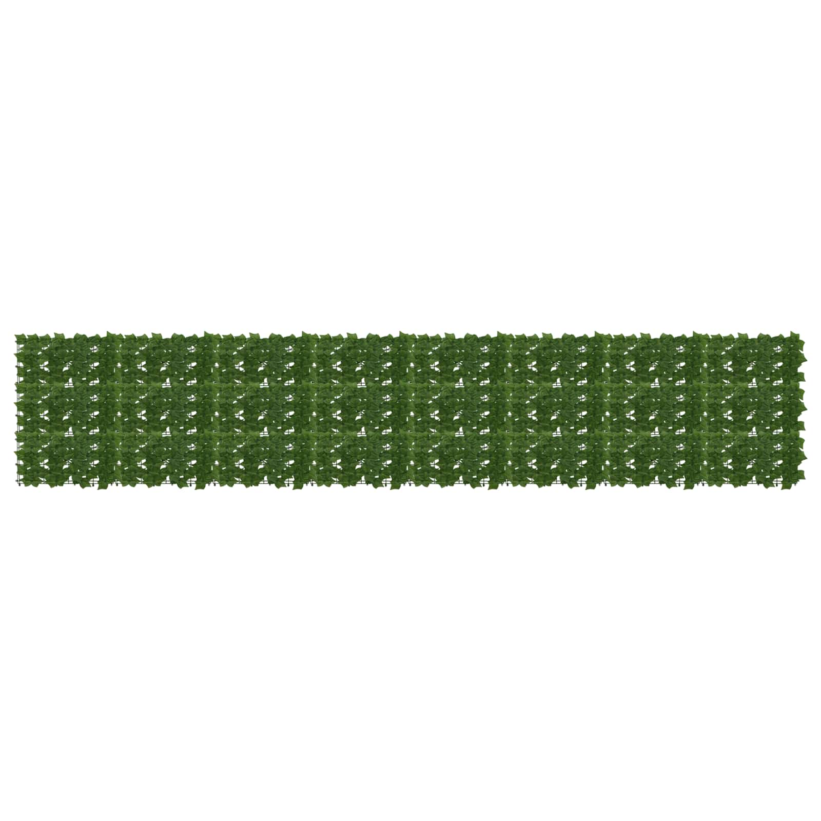 42040654_1.jpg vidaXL Balkónový plôtik s listami Zelená 400 x 75 cm – Obrázok 1