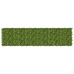 vidaXL Balkónový plôtik s listami Zelená a žltá 300 x 75 cm