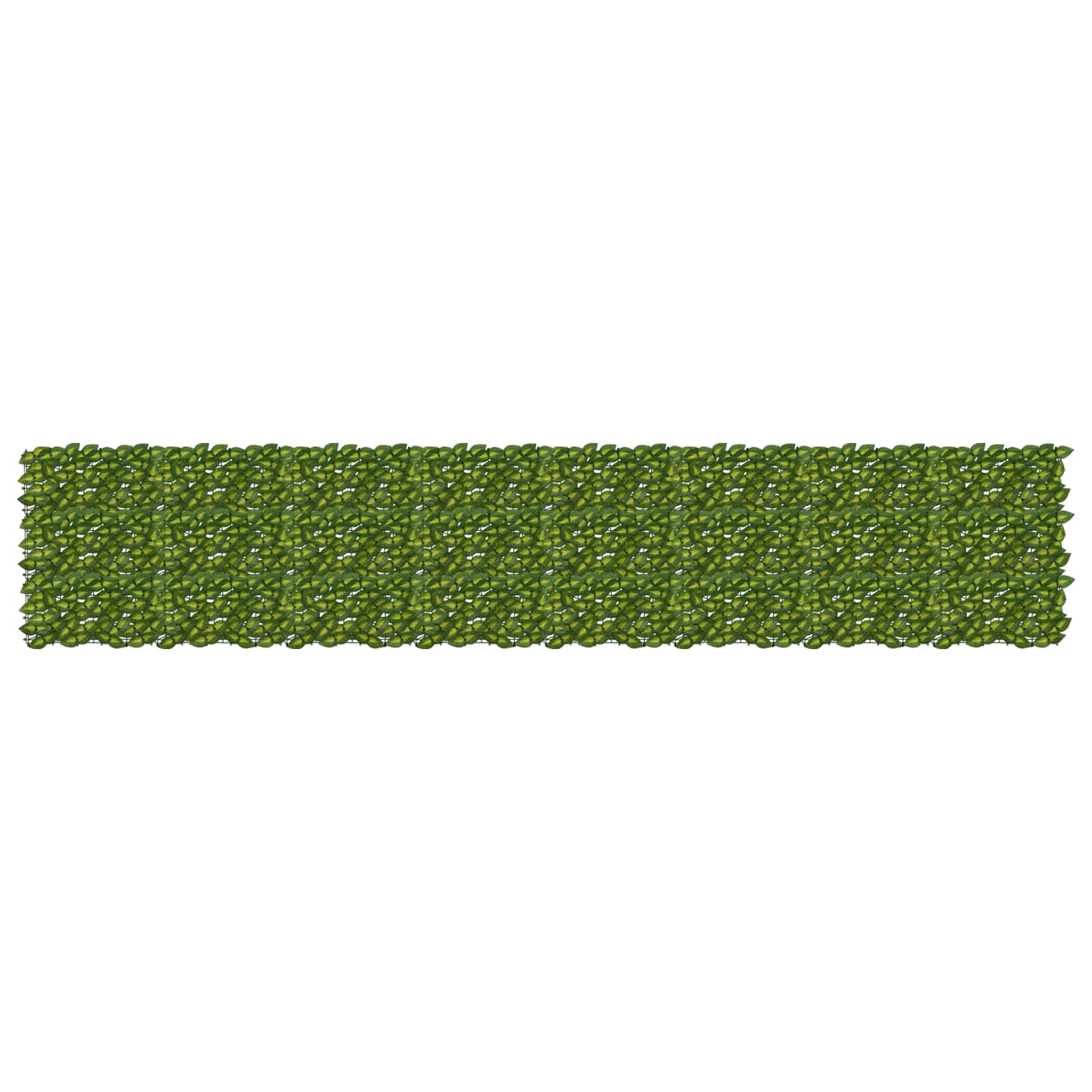 42040669_1.jpg vidaXL Balkónový plôtik s listami Zelená a žltá 400 x 75 cm – Obrázok 1