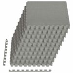 vidaXL Podložky na podlahu 50 pcs Sivá 18 m² EVA pena – Obrázok 2