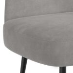 vidaXL čalúnená lavica so spätným opierkom Svetlosivá 110 x 60 x 76 cm – Obrázok 5